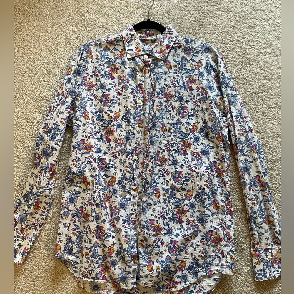 DelSiena Men’s Floral Button down